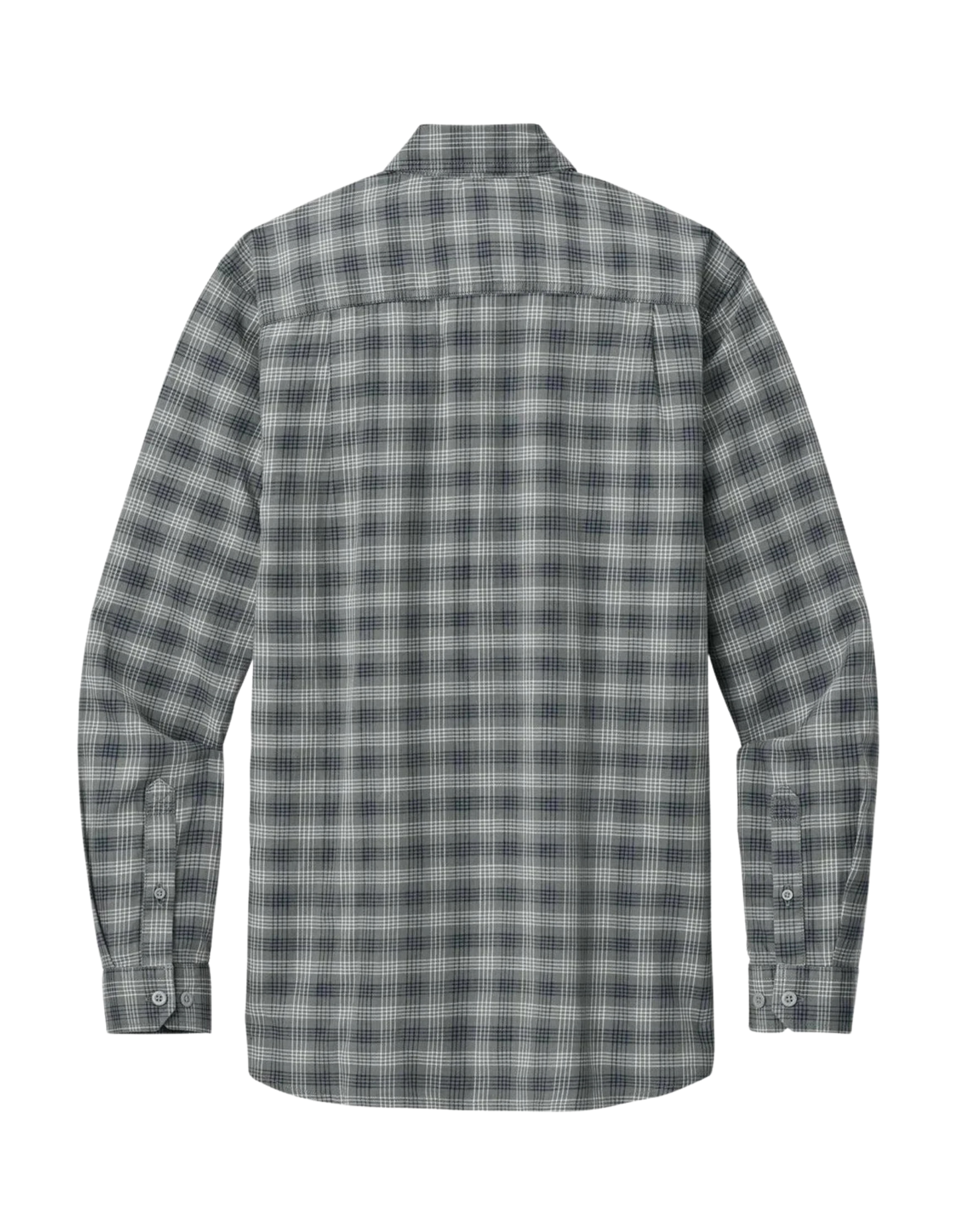 Carhartt Plaid Long Sleeve Shirt (Steel/Navy)