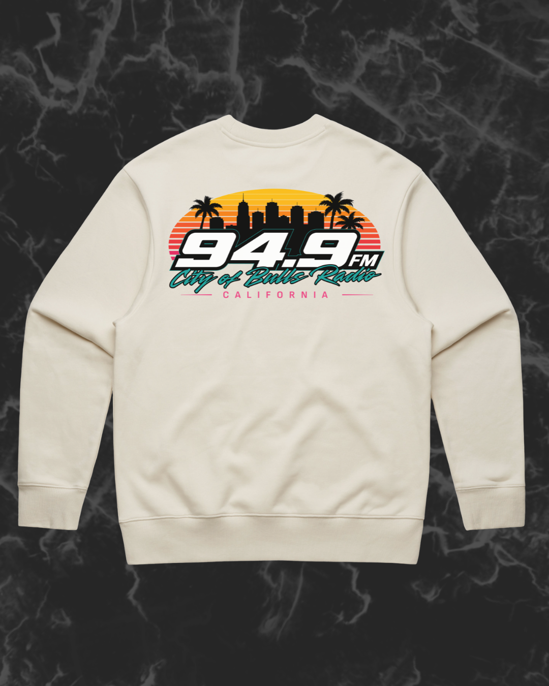 Radio Staff Crewneck (Vintage White)