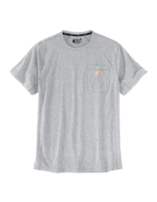 Carhartt Force Pocket T Shirt (Heather Grey)