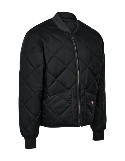 Dickies Diamond Quilted Jacket (Black)