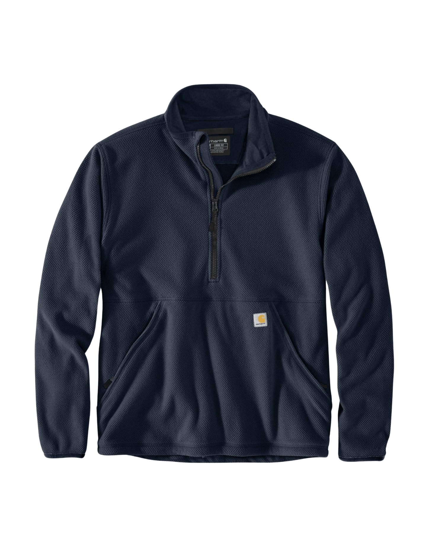 Carhartt Half Zip Fleece Pullover (Heather Grey) - City of Bulls Clothing & Apparel - 