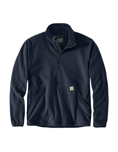 Carhartt Half Zip Fleece Pullover (Heather Grey) - City of Bulls Clothing & Apparel - 