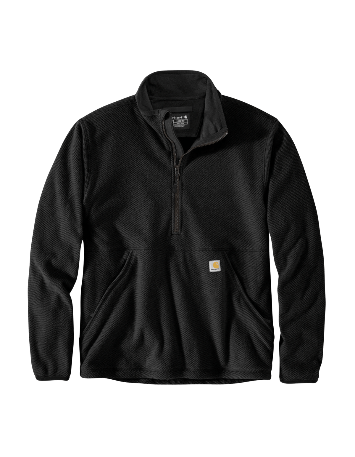 Carhartt Half Zip Fleece Pullover (Heather Grey) - City of Bulls Clothing & Apparel - 