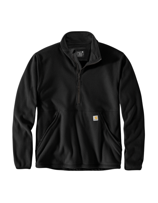 Carhartt Half Zip Fleece Pullover (Heather Grey) - City of Bulls Clothing & Apparel - 