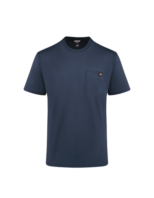 Dickies Heavyweight Crewneck Pocket Tee (Navy) - City of Bulls Clothing & Apparel - 