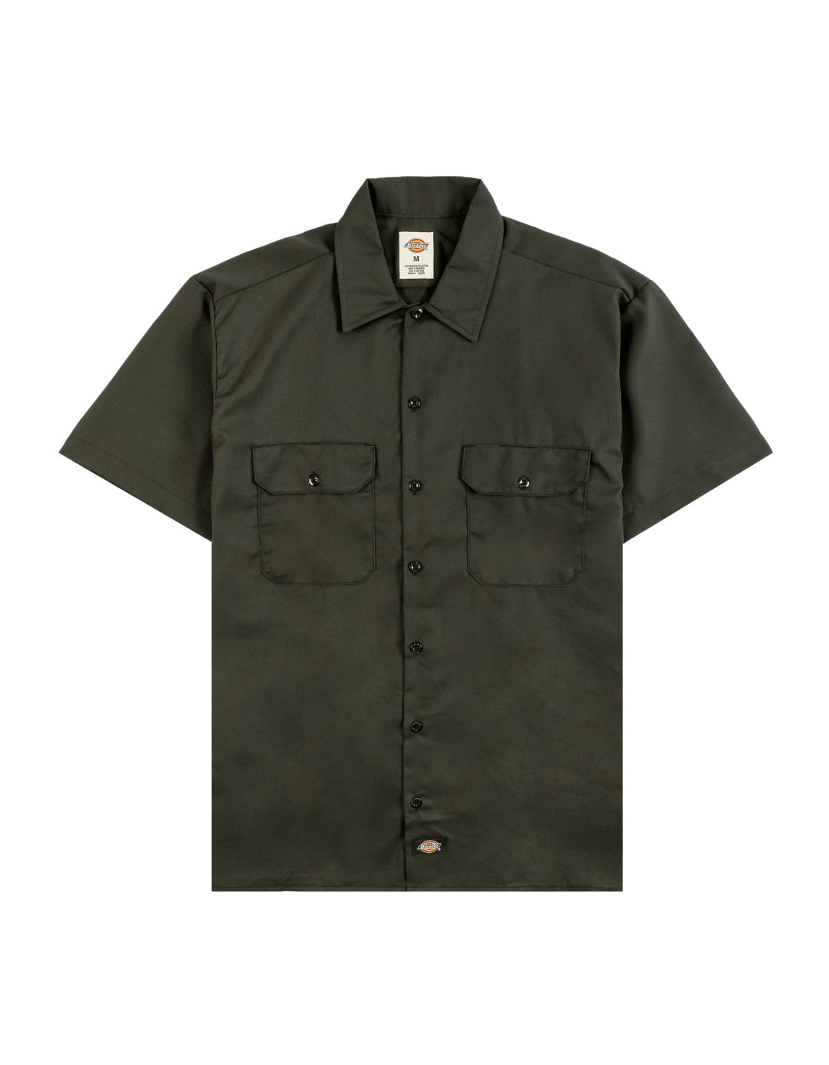 Dickies Iconic Work Shirt (Olive Green) - City of Bulls Clothing & Apparel - 